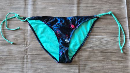 Pulp Side-Tie Badehose - L - Tropen-Print
