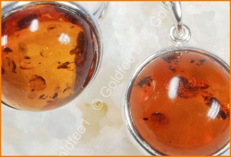 Anelli: BALTIC AMBER, Echtes Bernstein Set 925 Silber – Nuovo e nell'imballaggio originale da Oberglatt ZH venduto da Goldfee1 1