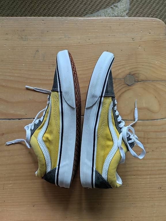 Scarpe da uomo: Vans jaunes et grises 42 – Usato da Villeret venduto da zouille9 4