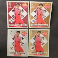 4 Stickers Panini World Cup 2022 Heung-Min Son