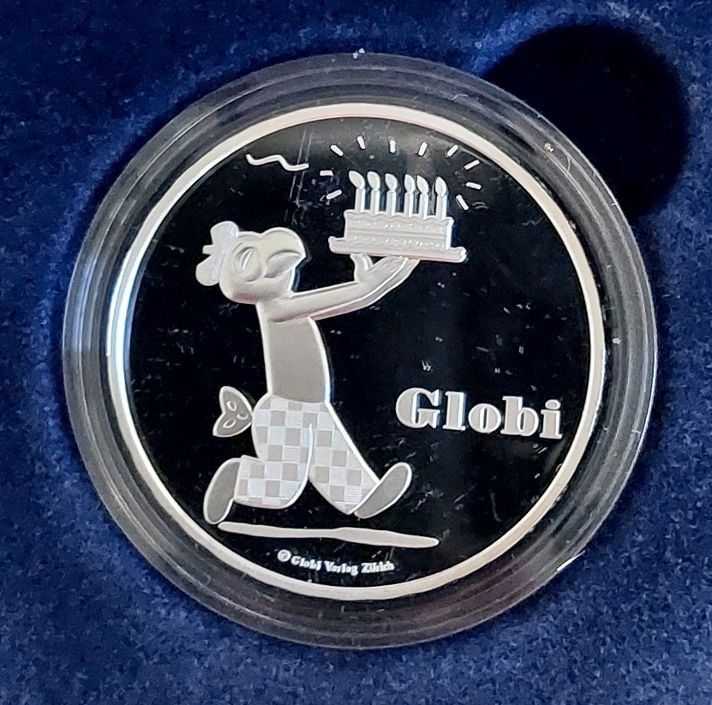 Tutti le monete: 20 Franken 2012 Silber pp Globi Box – Nuovo (secondo la descrizione) da Arch venduto da moneyswiss 1