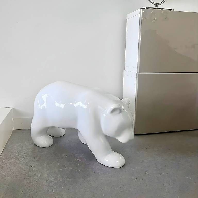 Sculture & Statue: Sculpture ourson blanc mat - Offre spéciale – Usato da Blonay venduto da gim_f5b8