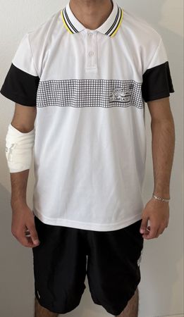 Cooles Polo Shirt mit Muster, Grösse M - Top Zustand!