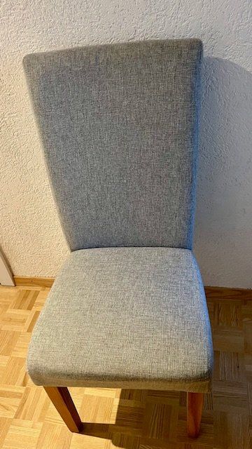 Stühle: 2 Esszimmerstühle, Hochlehner Stoff/Textil – Gebraucht aus Kriens von heleneb02 2