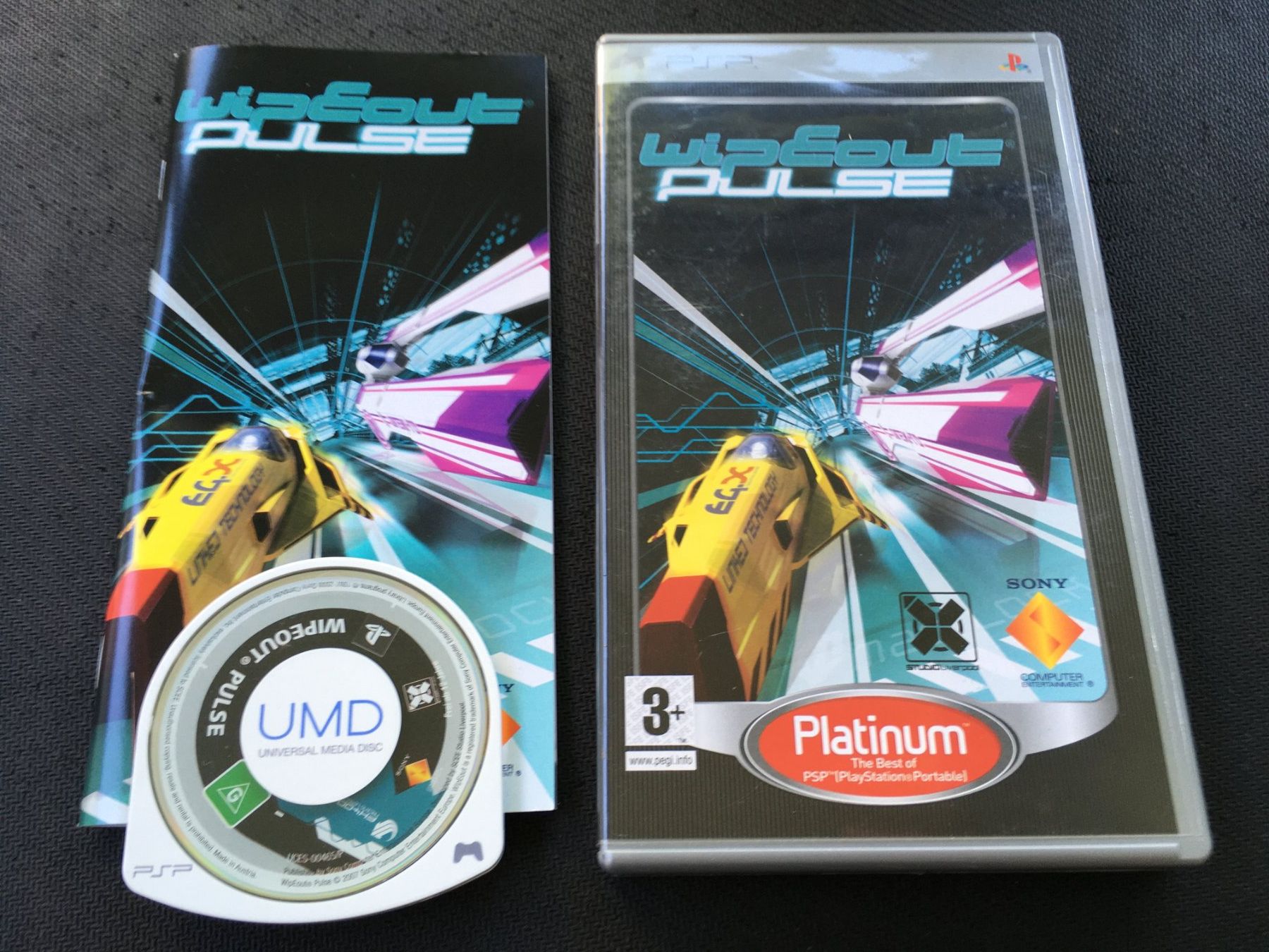 Sony Spiele: Wipeout Pulse - PSP – Gebraucht aus St.Gallen von sjosjo