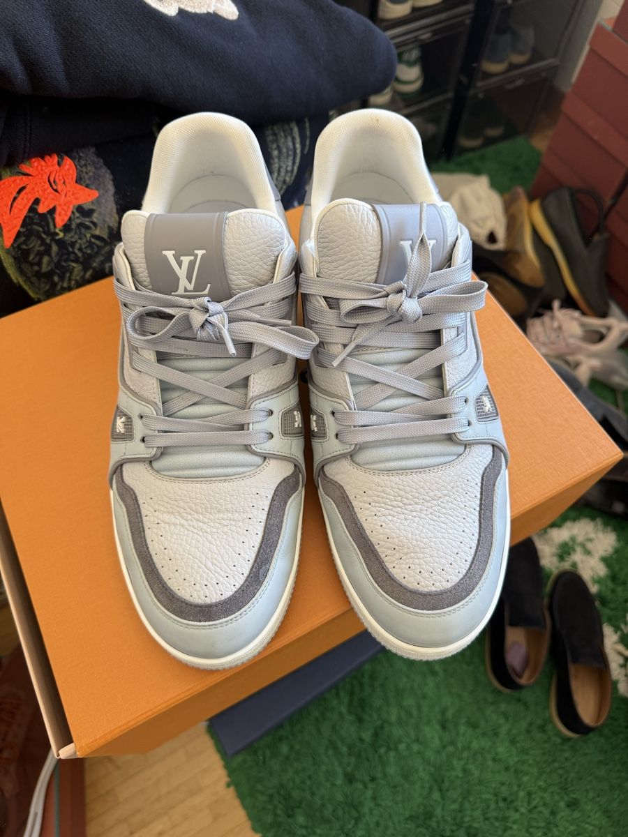 Louis Vuitton Herrenschuhe: Louis Vuitton Trainer Grey – Neu (gemäss Beschreibung) aus Genève von SG_73 1