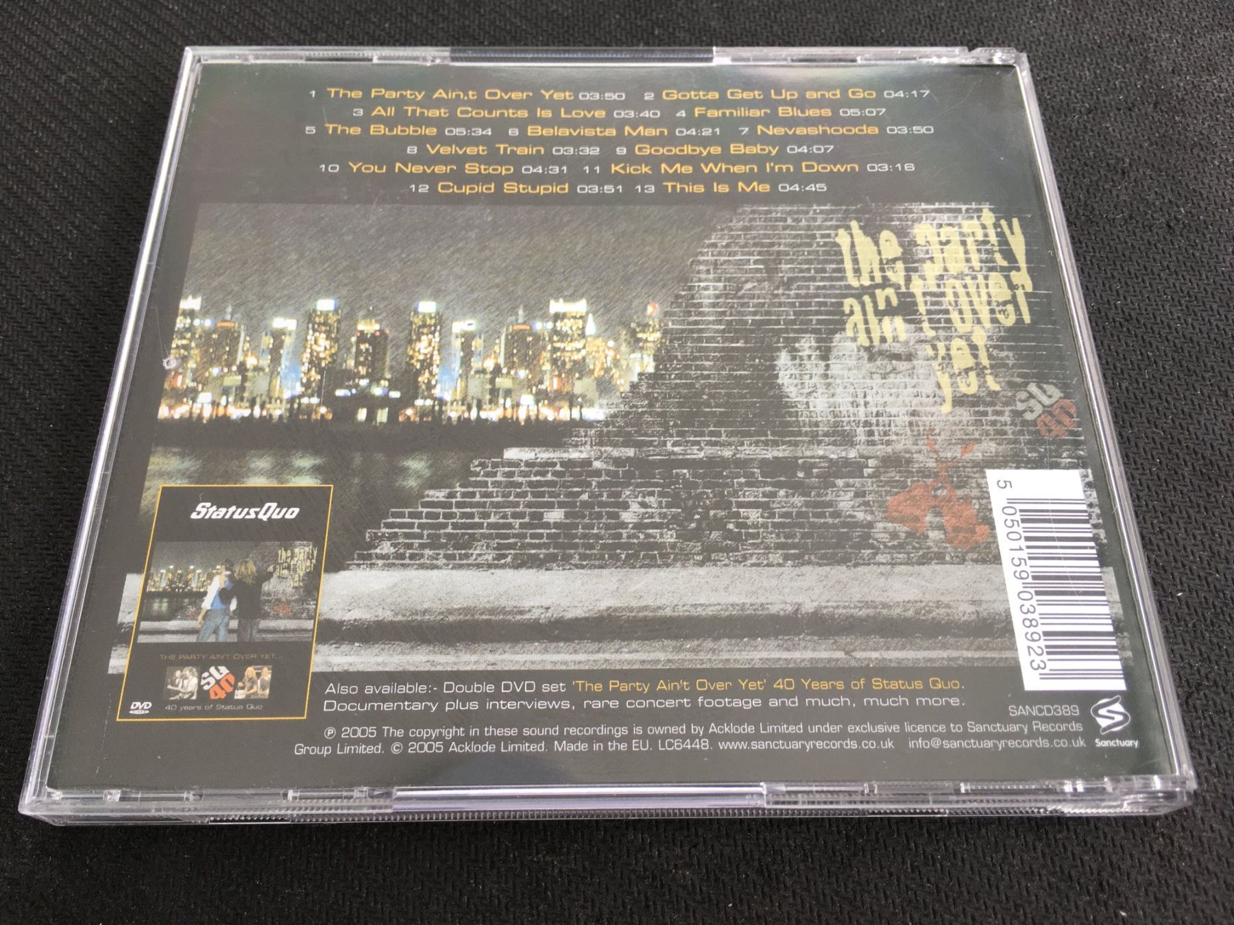CDs: Status Quo - The party ain't over yet -CD- – Gebraucht aus St.Gallen von MedienJoe 2
