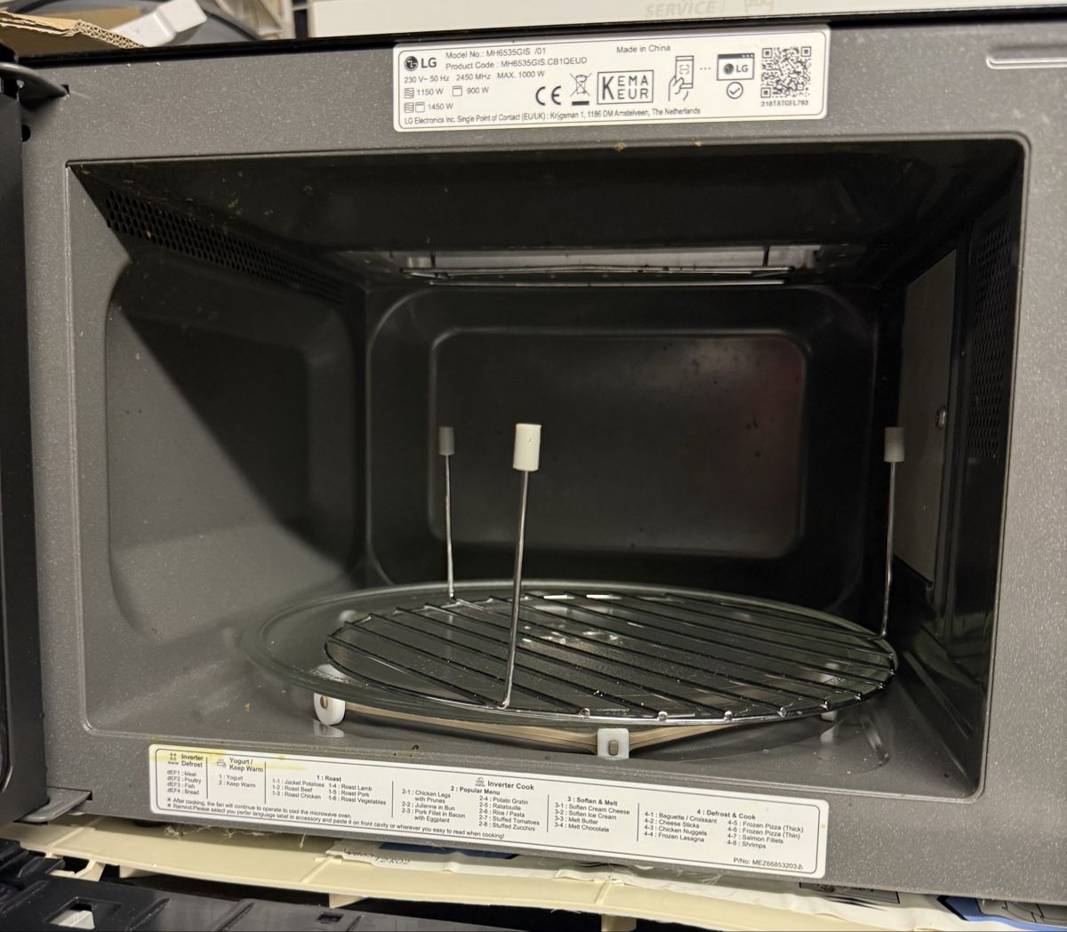 Appareils de cuisine: LG Mikrowellen Smart Inverter – D'occasion à Kilchberg ZH par Rei_9 1