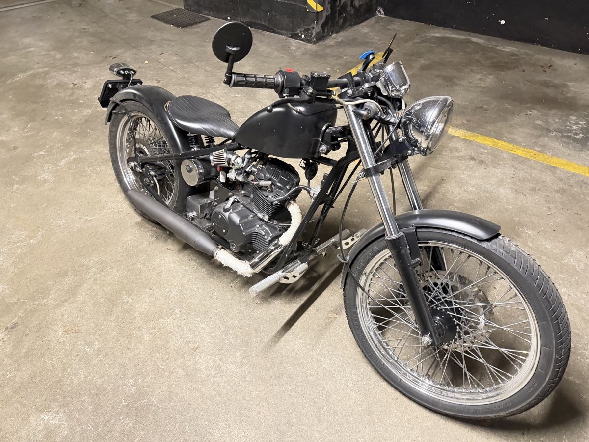 Chopper: Cleveland Tha Heist 125 Bobber – Usato da Bern venduto da Haustechniker