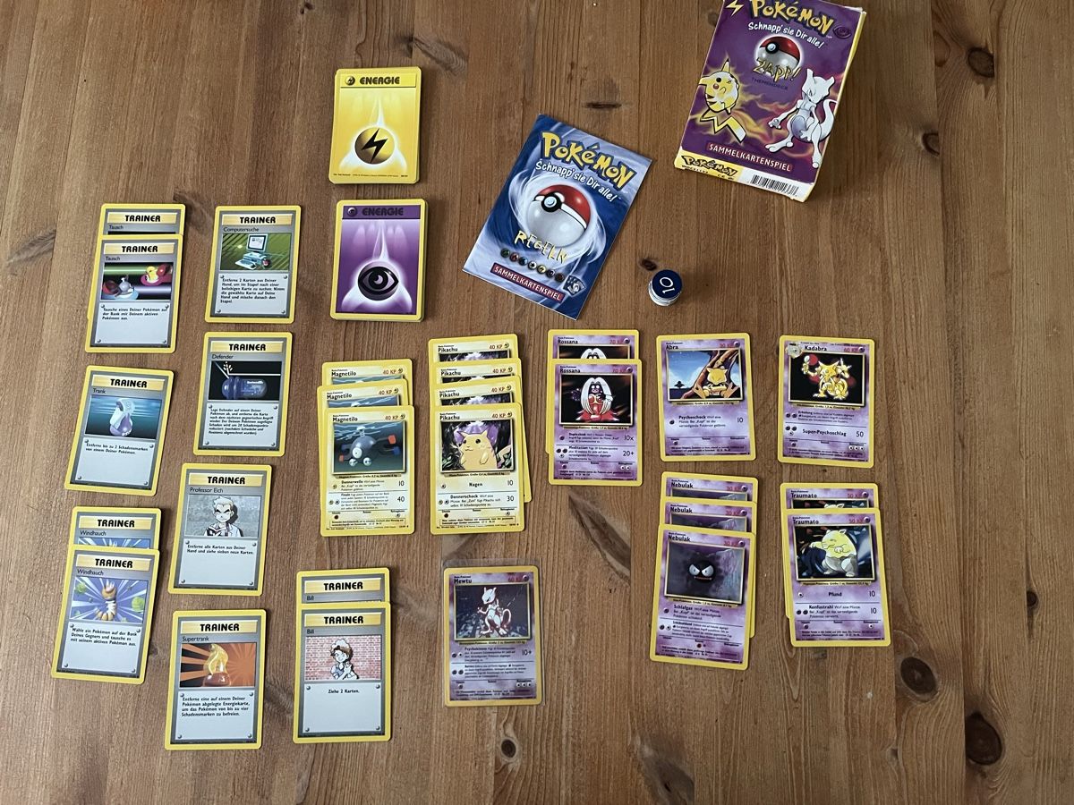 Pokémon Carte collezionabili: Pokémon Karten Deck, Zapp, Basis, deutsche Karten – Usato da Männedorf venduto da Qurop 2
