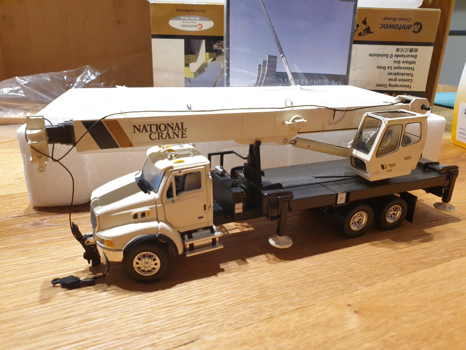 Kit di modellismo & Modellini statici: National Crane 1400 TOP – Nuovo e nell'imballaggio originale da Baar venduto da Liebherrbagger