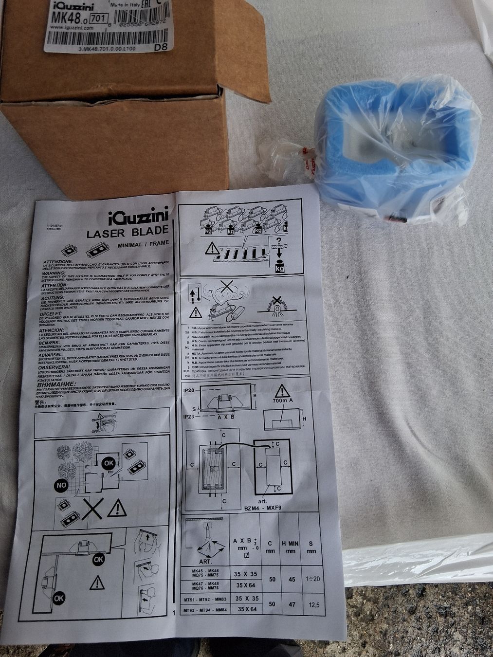 Guzzini Lampadari & plafoniere: 20 Stk. Einbaustrahler LED 17W, neu, verpackt – Nuovo e nell'imballaggio originale da Schachen LU venduto da Brocki6105Schachen 1