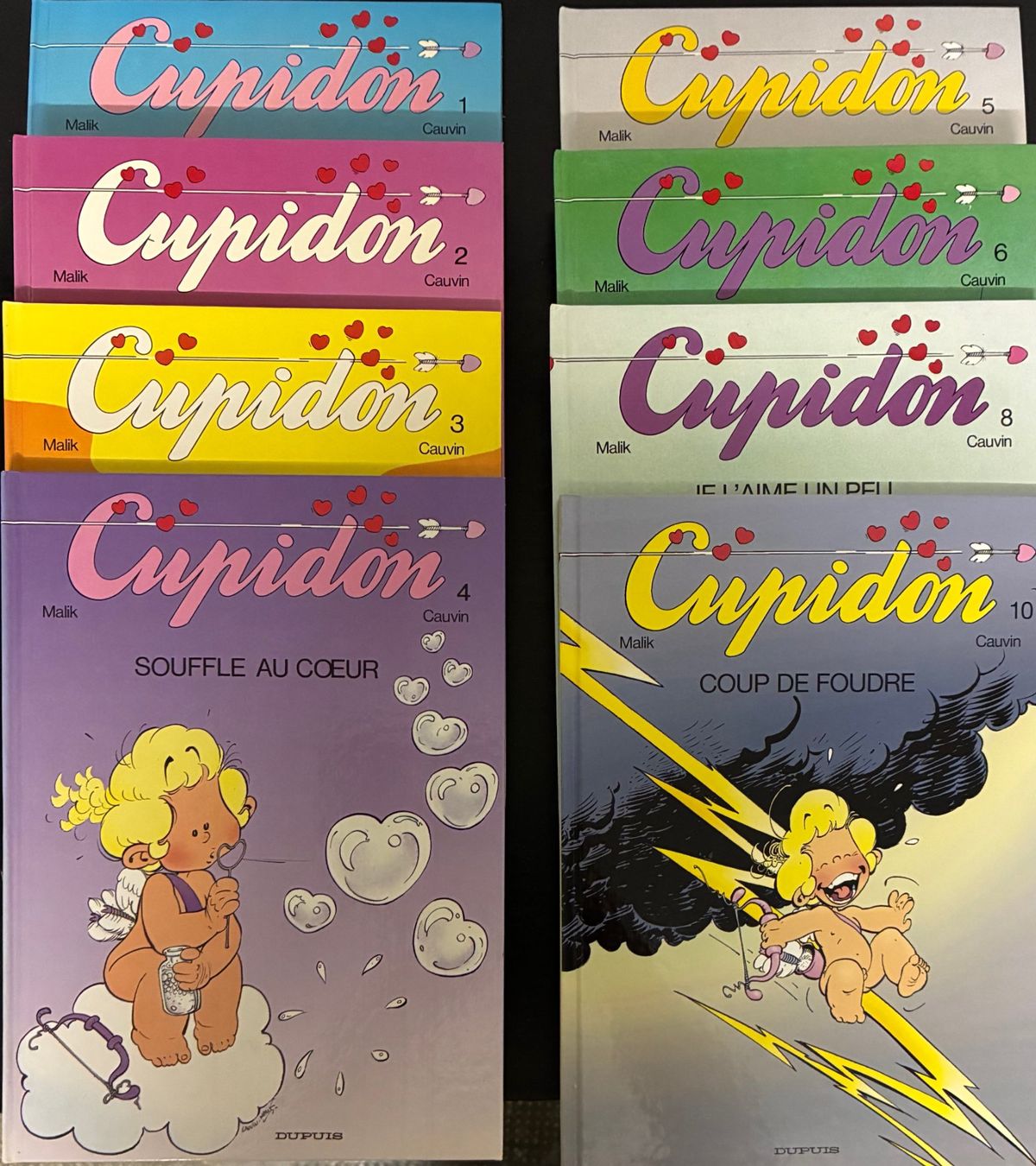 Fumetti: 8 albums de la série Cupidon – Usato da Moutier venduto da Lebaladin63
