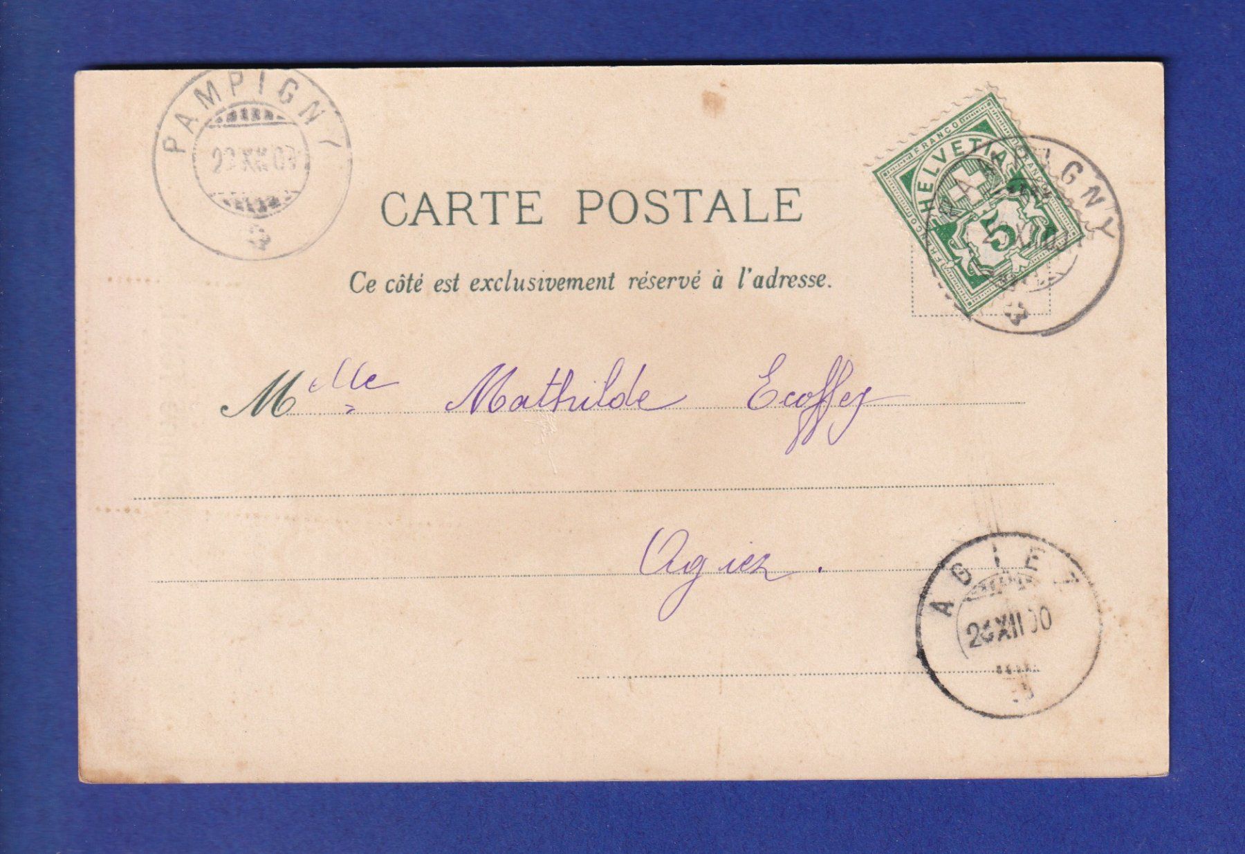 Cartoline postali: OISEAU - Rouges-Gorges – Usato da Pully venduto da nicecards-shop 1