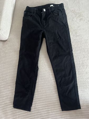 H&M JEANS GR 128 SCHWARZ NEUWERTIG