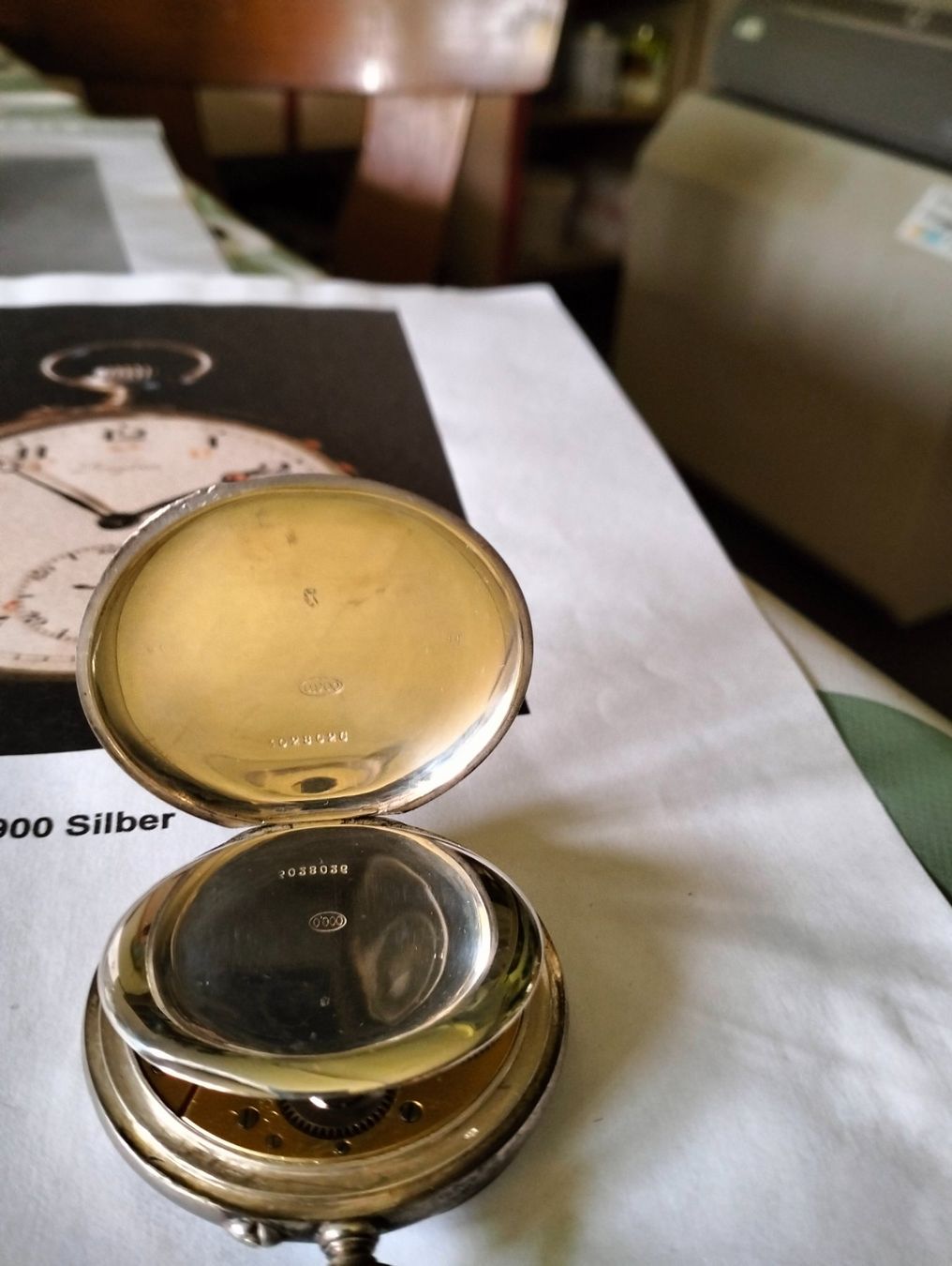 Longines Orologi: Taschenuhr LONGINES Silber – Usato da Ennetmoos venduto da brunhildenb 2