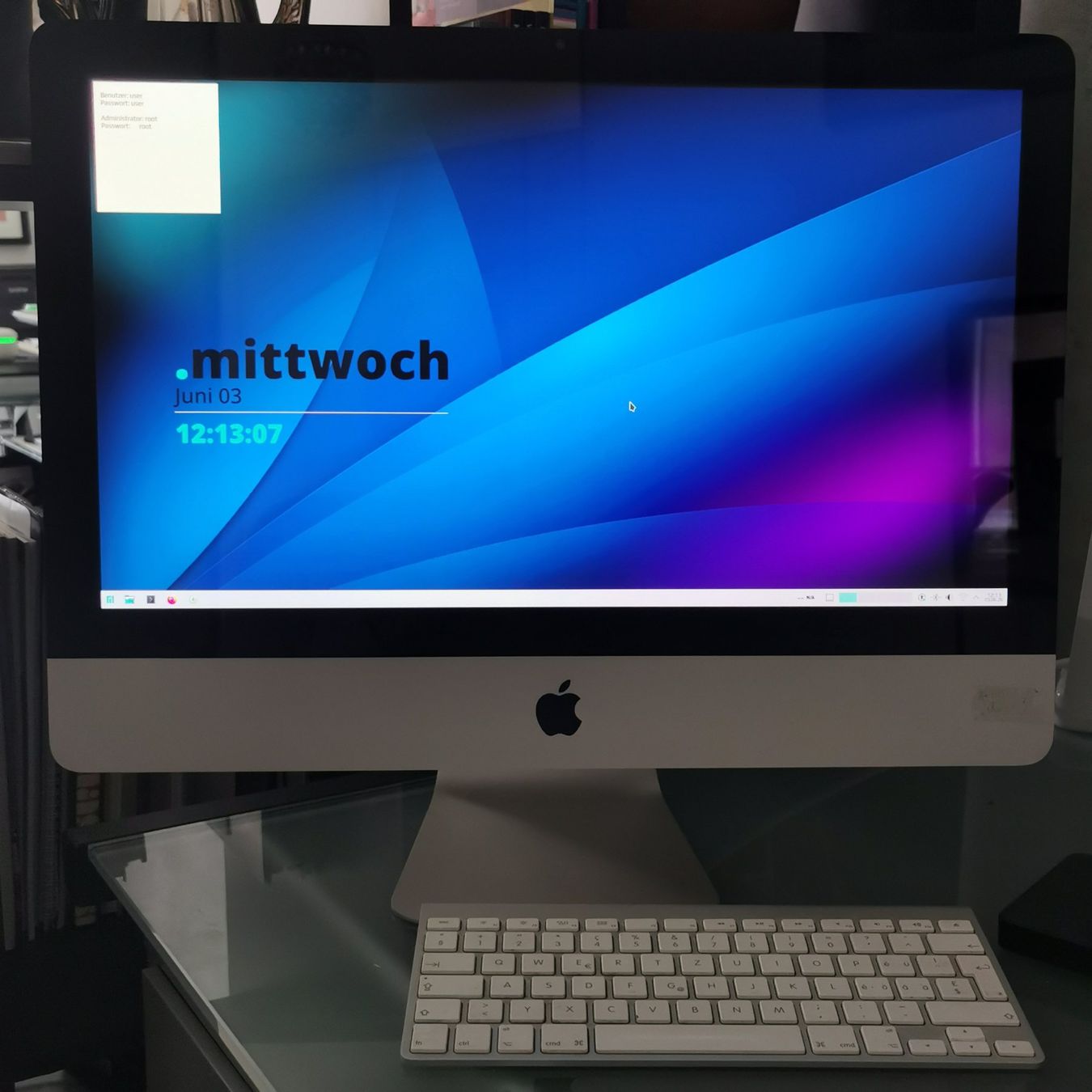Apple PC: iMac 21.5 Zoll mit Manjaro Linux von Profi installiert – Usato da Winterthur venduto da raffyloc 3