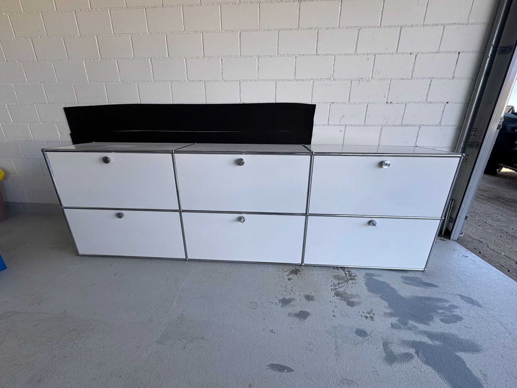 USM Scaffali: USM Haller Sideboard 3x2 reinweiss – Usato da Altendorf venduto da SilverDesignStudio