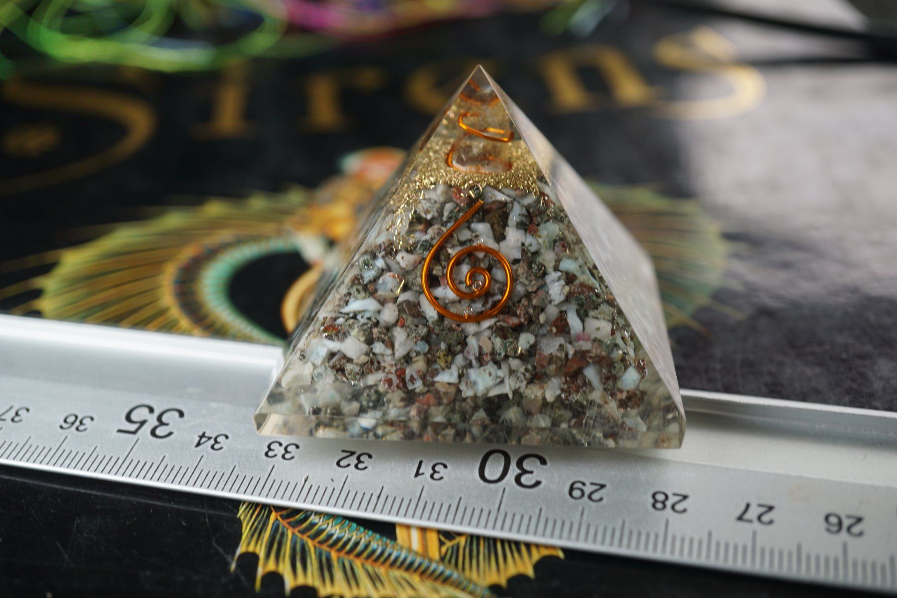 Pietre preziose: Larimar   -Orgonit - Pyramide by TOPSTONE – Difettoso da Eschenbach SG venduto da topstone 5