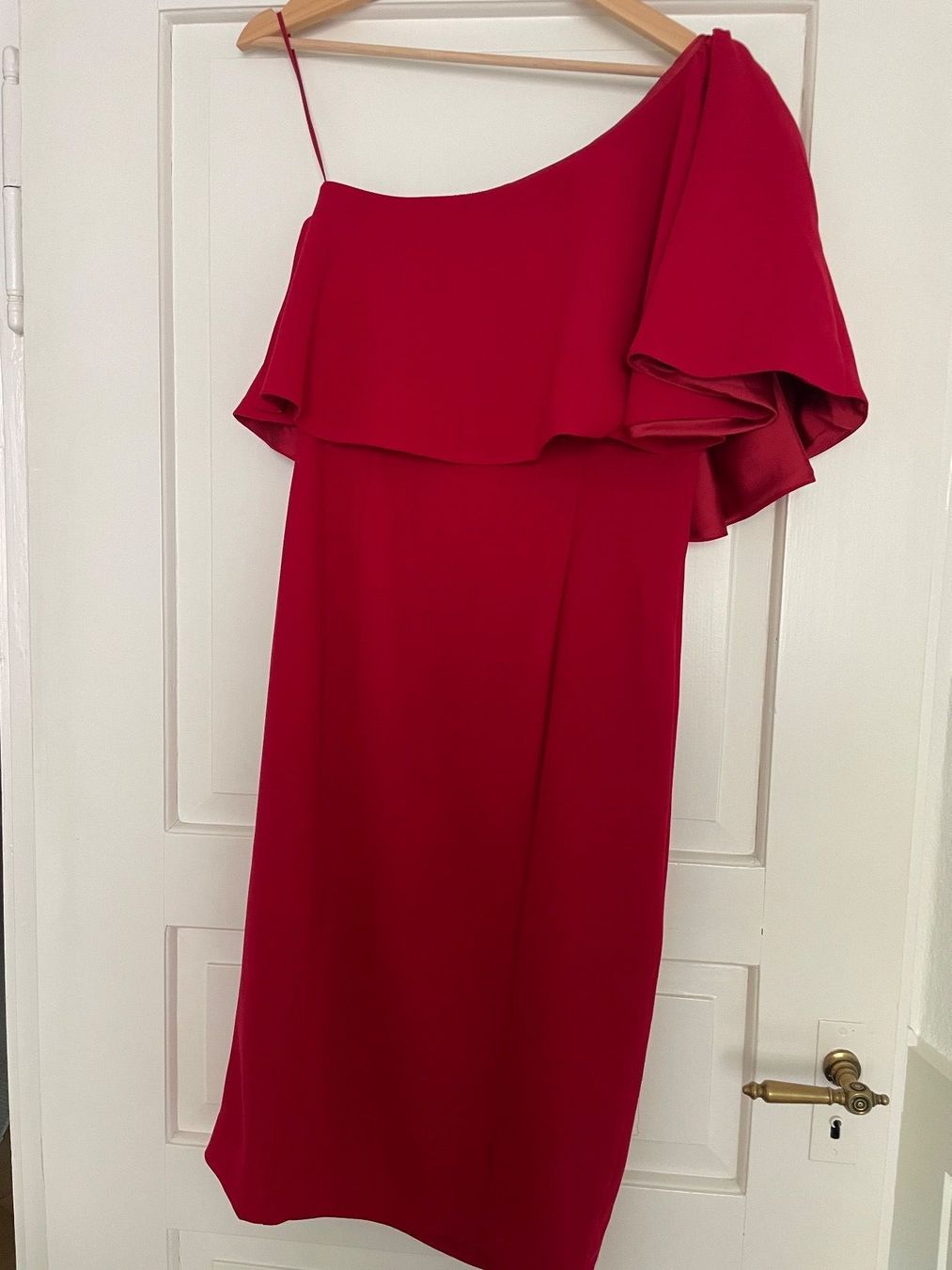 Mango Vestiti: Rotes One-Shoulder-Kleid, Gr. M, ungetragen – Nuovo (secondo la descrizione) da Chur venduto da adien 5