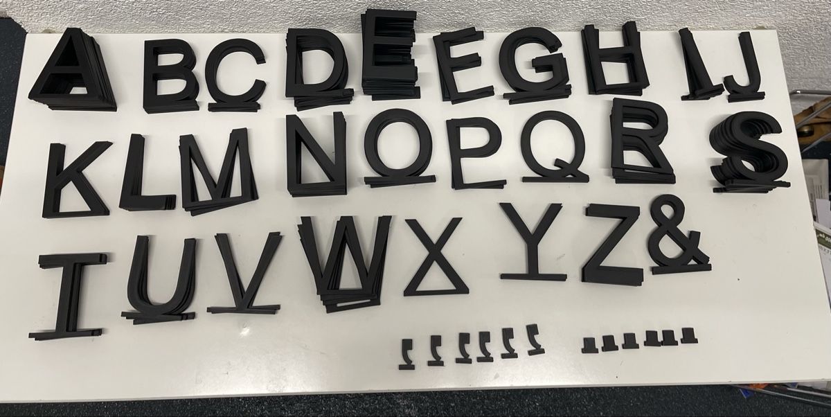 Toutes les décorations: Buchstaben Letterboard – D'occasion à Reichenburg par ric8864 2