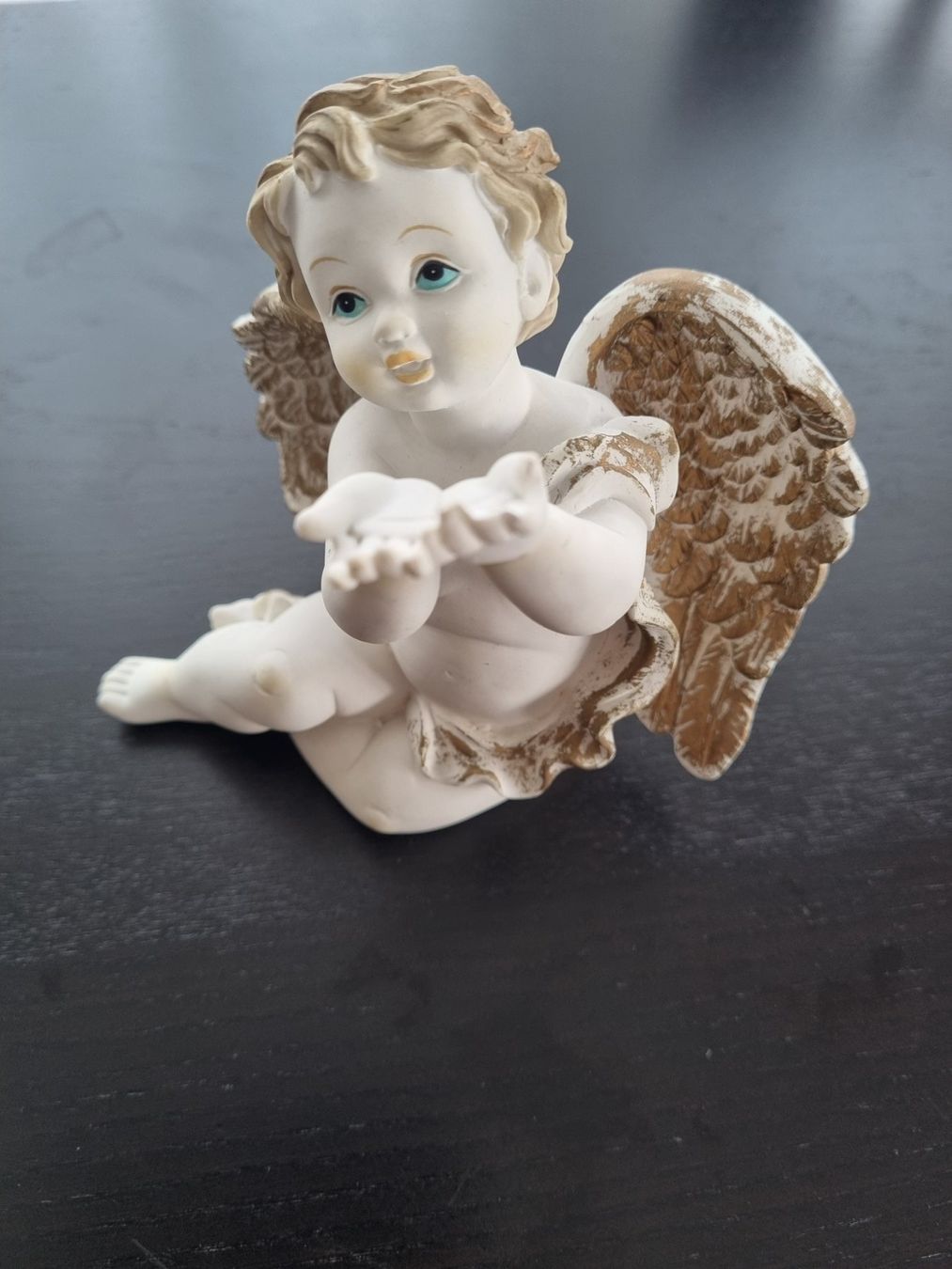 Statuette: Kleiner Deko Engel sitzend – Usato da Nottwil venduto da Janny77