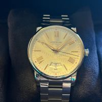 Montblanc 4810 Silver Dial Auto Full Set 7390