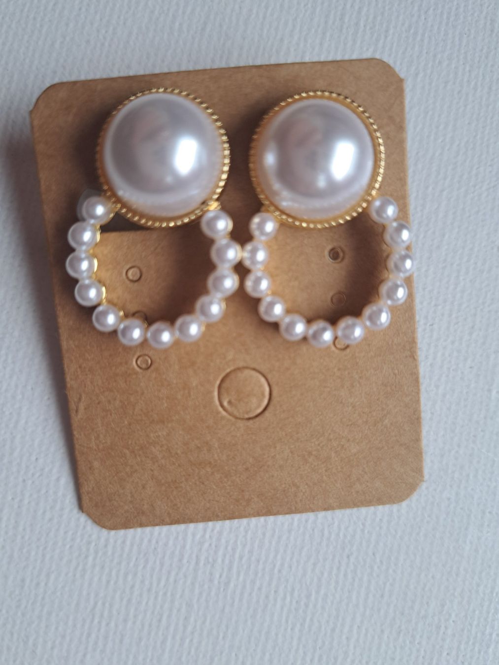 Orecchini pendenti & Orecchini a lobo: Ohrclips Modeschmuck Perlen-Style NEU – Nuovo (secondo la descrizione) da Weggis venduto da Leeclipse