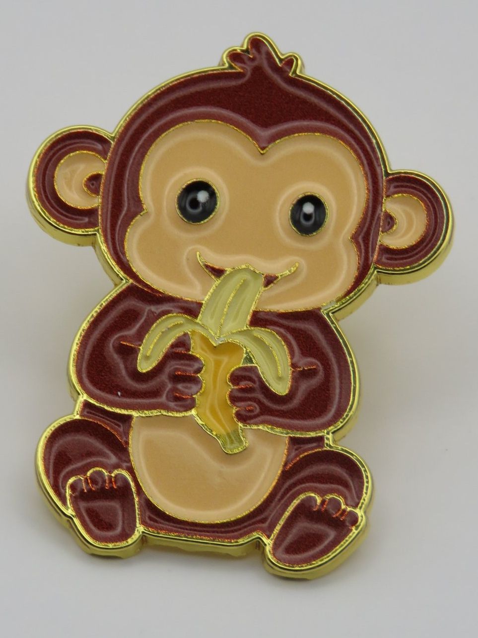 Spille & Fermagli: Ansteck Pin - AFFLI mit BANANE - Emaille - 3,2x2,5cm – Nuovo e nell'imballaggio originale da Grenchen venduto da Yamahwildstar16 1
