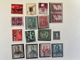 Deutsche Post Lot 1955  gestempelt  (4544)
