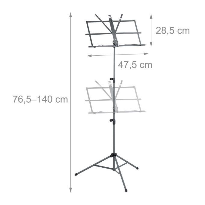 Supporti per strumenti musicali & leggii: Notenständer klappbar – Nuovo e nell'imballaggio originale da Bülach venduto da SwissStoreInShop 3