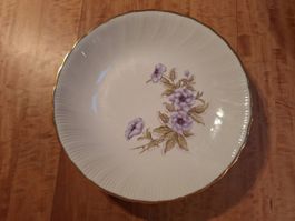 Porzellan Teller / Platte, handbemalt, 29cm Durchmesser.