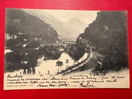 !TOP! 1907 / Saint - Maurice / Vollstempel / Bahn