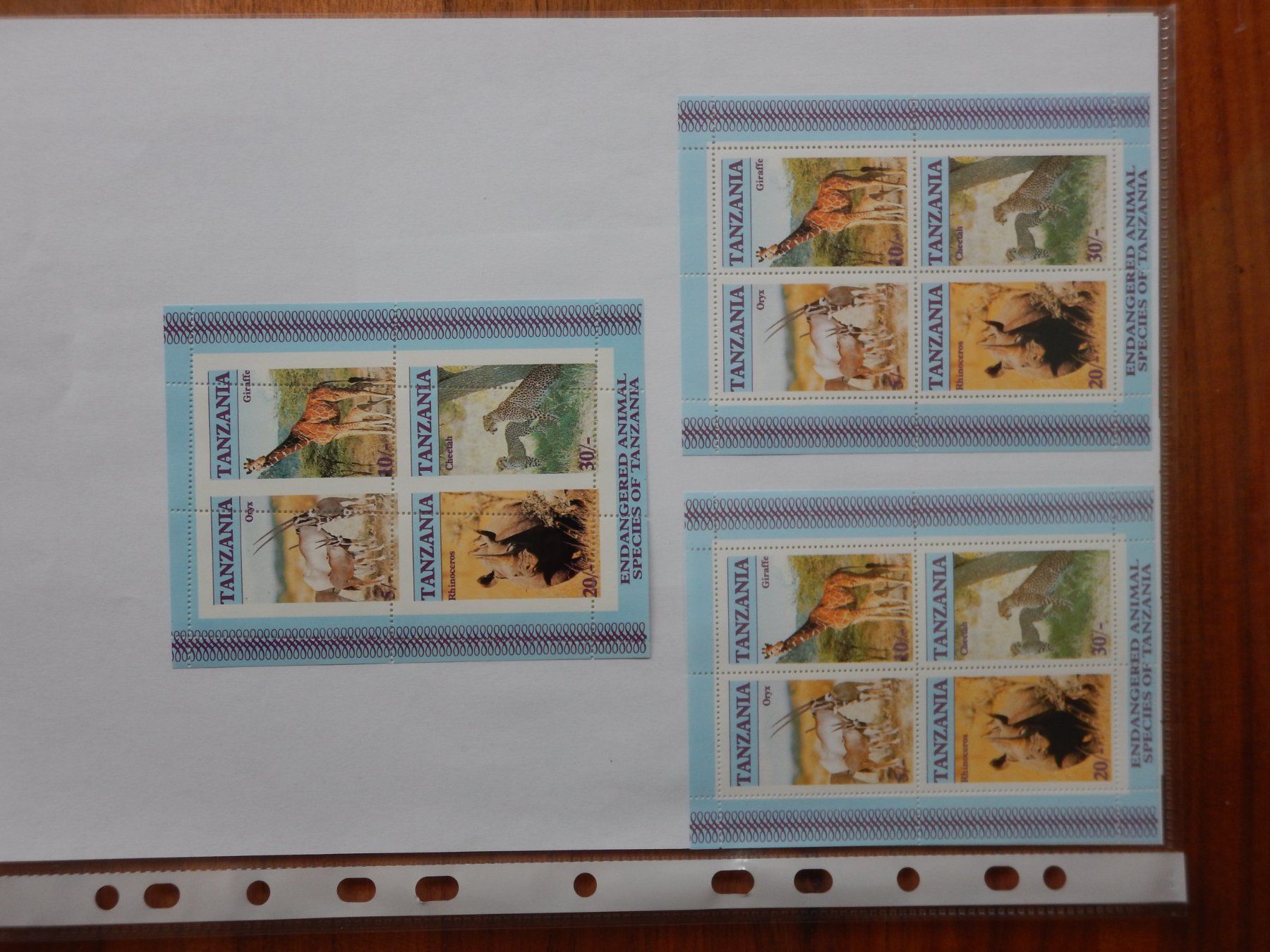 Tous les timbres: Tansania 31 Blöcke ** – D'occasion à Zürich par Muehlekauf