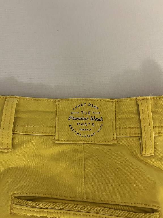 Hosen: Jeans Sommerhose gelb ZARA – Gebraucht aus Muri b. Bern von Merliner01 3