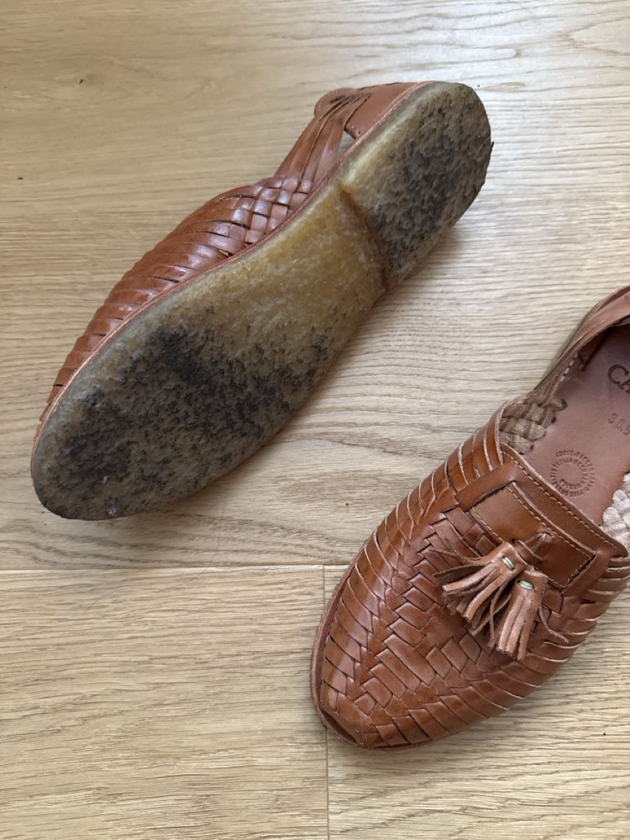 Scarpe da donna: Cano Leder Sommerschuhe 38.5 – Usato da Steg VS venduto da Billakruuu 2