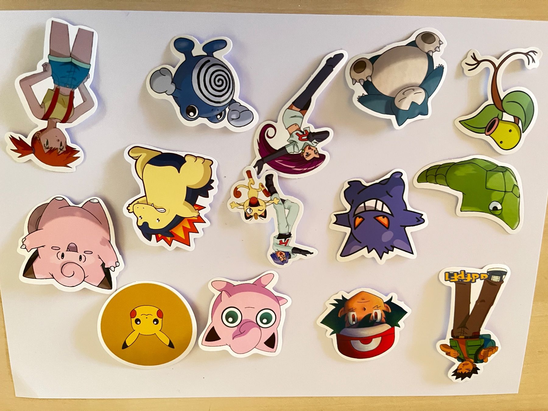Sticker: Pokemon Sticker Set 14Stk – Nuovo (secondo la descrizione) da Menziken venduto da Bastelchaos