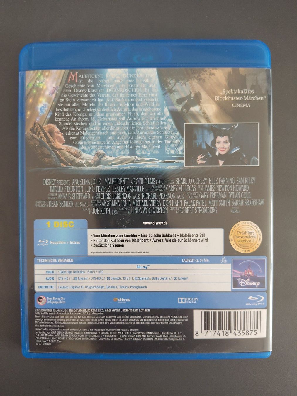 Tutti i DVDs: Maleficent - Die Dunkle Fee – Usato da Liebefeld venduto da sam_7vm2 1