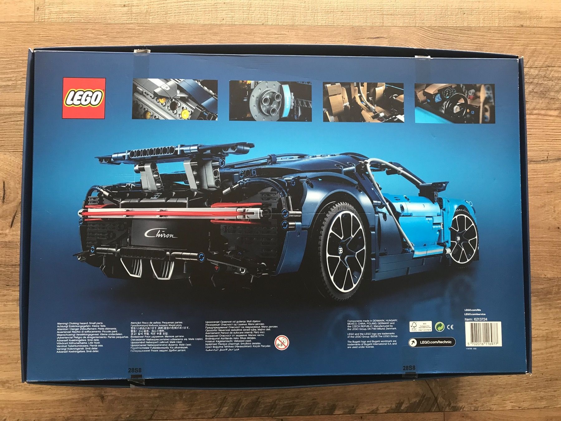 Lego Baukästen: Lego Technic 42083 Bugatti Chiron – Gebraucht aus Châtel-St-Denis von  6