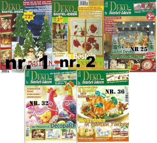 Riviste & Magazine: Deko und Bastel-Ideen (d) – Usato da Schlatt TG venduto da annesbuecher