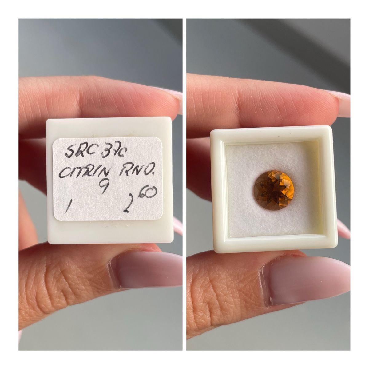 Pietre preziose: Citrine gemstone, Round cut, Yellow-orange, 2.60ct – Nuovo (secondo la descrizione) da Bazenheid venduto da hat_96
