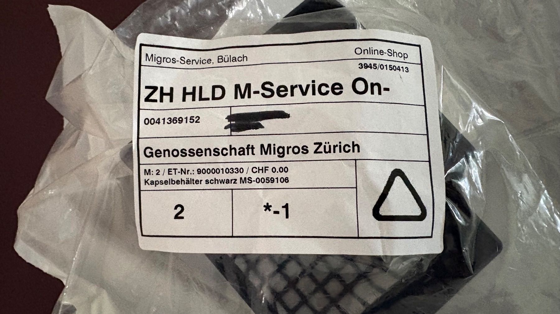 Nespresso Macchine per caffè & Macchine per espresso: Nespresso Ersatzteil Kapselkorb – Nuovo e nell'imballaggio originale da Stans venduto da riduca 1