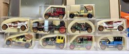 10 Rio-Oldtimer in original Boxen