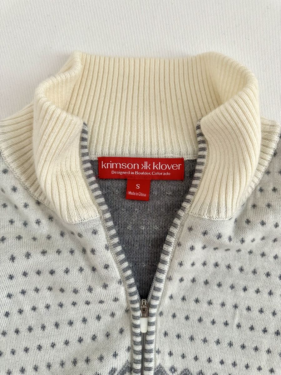 Maglioni & Felpe: Winter Pullover, 100% Merino, Grau/Weiss, Gr. S Top! – Nuovo (secondo la descrizione) da Zollikon venduto da _M65_ 5
