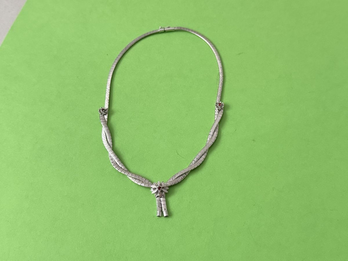 Catenine: collier en argent vintage – Usato da bassecourt venduto da LiN2004