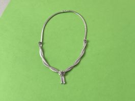 collier en argent vintage