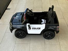 Ford Raptor Polizeiauto Elektroauto für Kinder