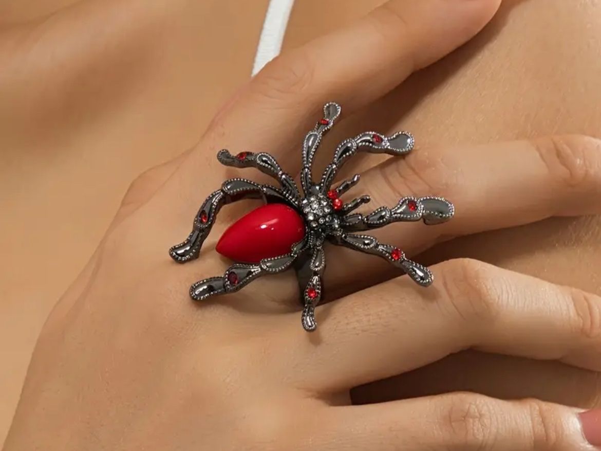 Anelli: Spinnen-Ring ( one Size), massiv – Nuovo e nell'imballaggio originale da Gams venduto da Mariawicca 2