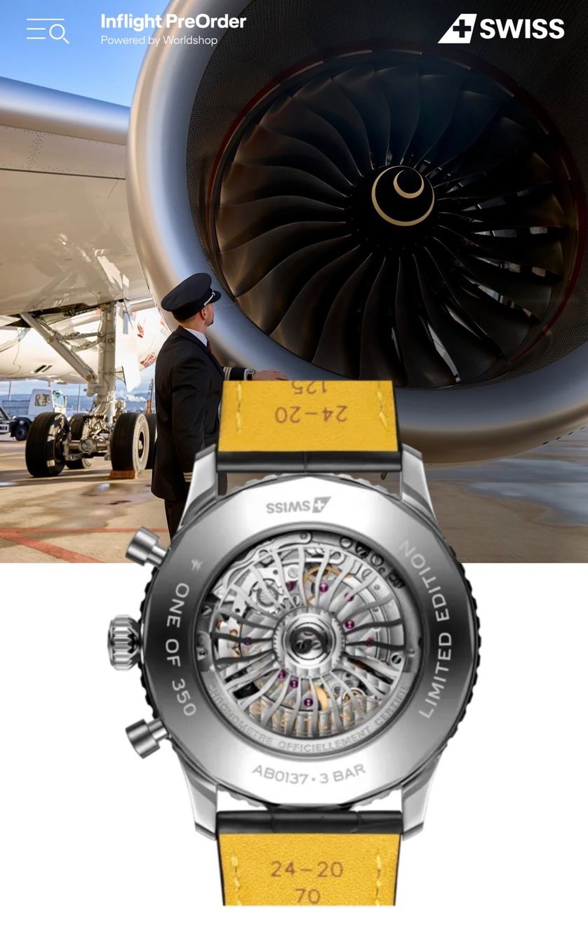 Breitling Orologi: Breitling Navitimer B01 Swiss Limited Edition A350 – Nuovo e nell'imballaggio originale da Ostermundigen venduto da Vancouver16 4