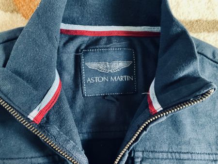 Veste Aston Martin enfant, taille 10 ans, bleu marine